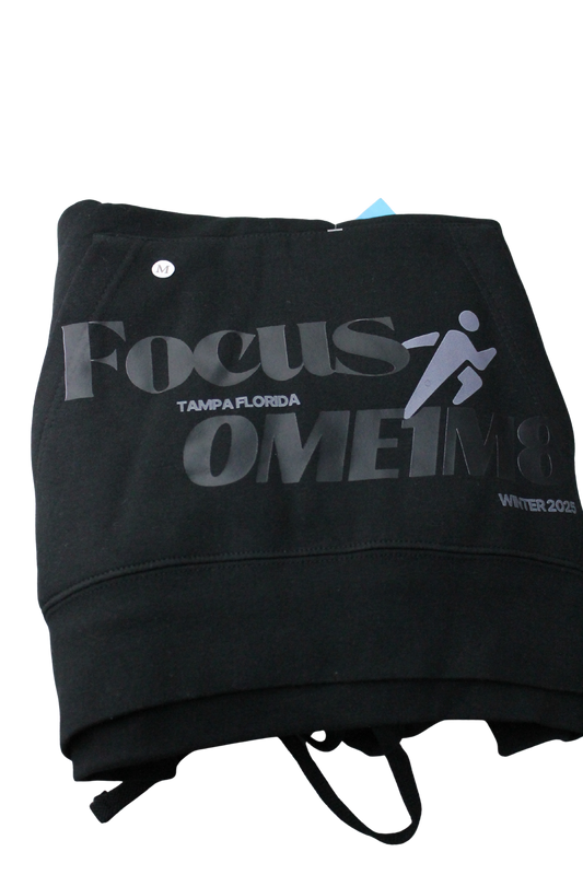 Black Focus Hoodie GREY/BLACK