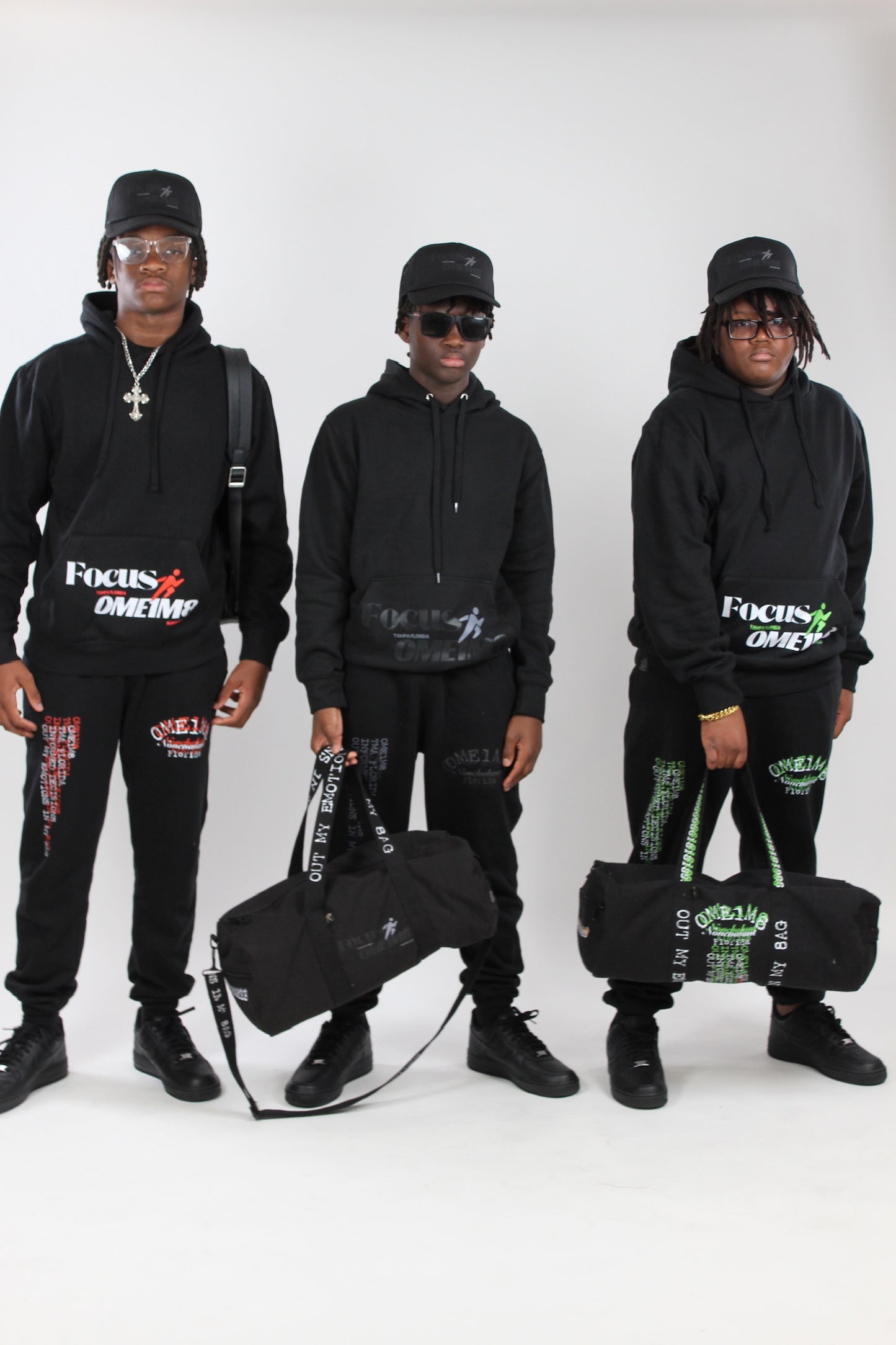 Black Focus Pants GREY/BLACK